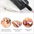 Victory Ceramic Stone Triangle Pusher & File (White, Black) Professional Nail File and Cuticle Trimmer Tools