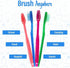 144 Pack Kids Disposable Toothbrushes with Paste - Bubblegum Flavor Pre-Pasted, Individually Wrapped for School