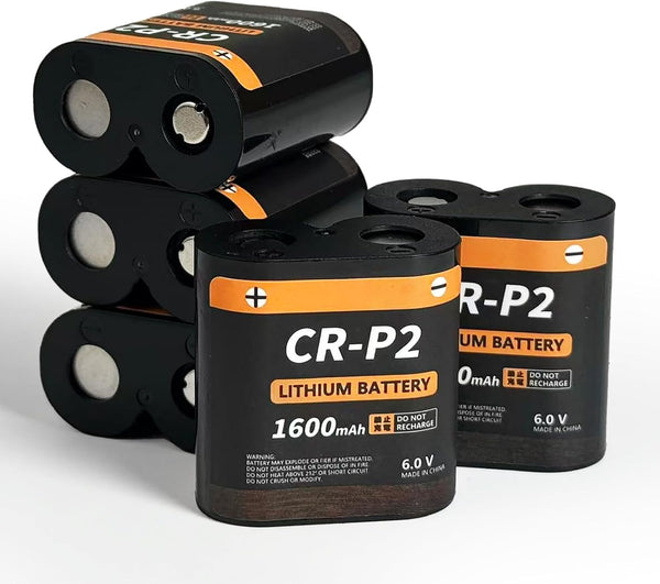 Yingsholdia CR-P2 6V Batteries, 2025 Upgraded Lithium Photo Battery, Replaces 223A, 2CR-P2, DL223A