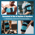 Ice Pack for Knee After Surgery - 2 Hours Long Lasting Cold Therapy Flexible Wrap for Knee Injuries, Pain Relief, Green