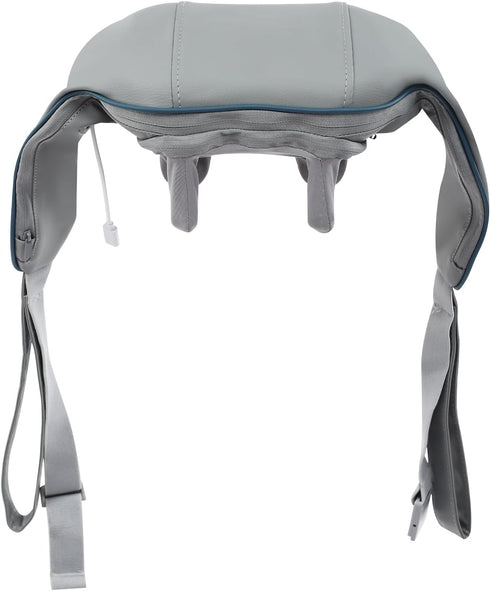 WANLECY 5D 6 Neck Massager for Pain Relief Deep Tissue, Kneading Neck and Shoulder Massager with Heat, Massage Heads