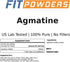 Agmatine Sulfate Powder 1 Kilogram (Multiple Sizes) 100% Pure Vegan Gluten-Free Strength and Pump