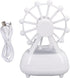 Phefop 300ml 360 Ferris Wheel Humidifier, ABS Material, Water Tank, Rotating Essential Oil Diffuser and Night Light