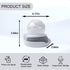 Pwaykit Dish Brush with Soap Dispenser, Steel Wool Scrubber with Replaceable Steel Wool, Pan Scraper and PET Scouring