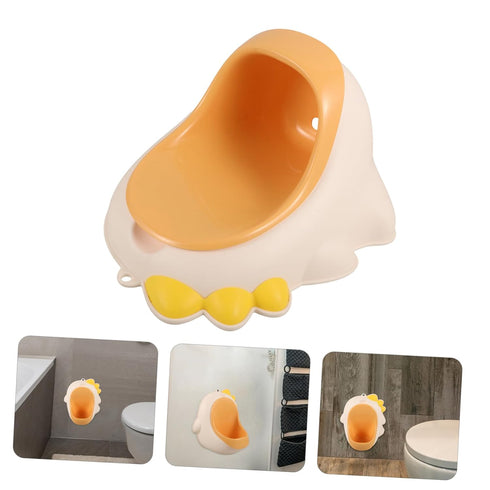 Potty Training Urinal for Boys Cartoon Dinosaur Wall-Mounted Design Safe and Encourages Toilet Use for Toddlers Fun