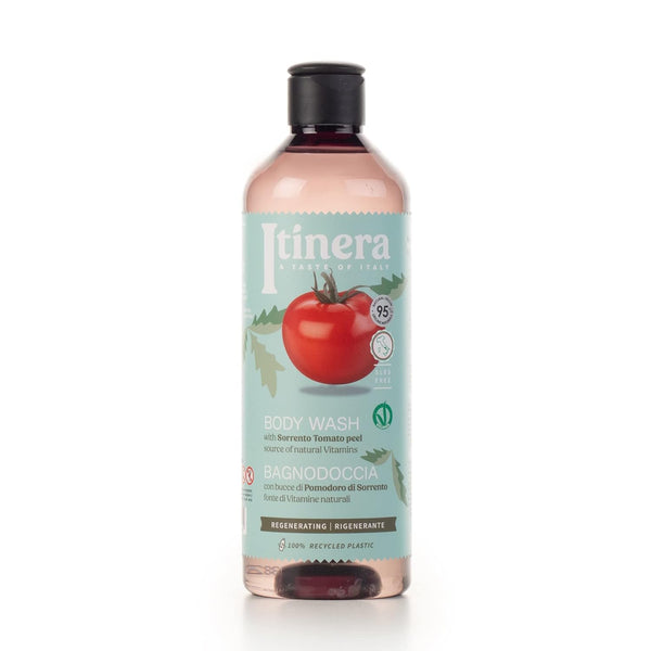 Itinera Regenerating Body Wash with Sorrento Tomato Peel, 12.51 fl oz, Vegan Friendly