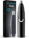 ZORAMI Rechargeable Ear and Nose Hair Trimmer, Professional Painless Eyebrow & Facial Hair Trimmer, Black