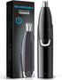 ZORAMI Rechargeable Ear and Nose Hair Trimmer, Professional Painless Eyebrow & Facial Hair Trimmer, Black