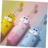 Set 4pcs 3-8 Children's Sonic Electric Toothbrush Colorful Deer Design Electric Brush for Boys and Girls No Battery