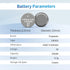 1025 Battery CR1025 - Lithium Battery 3V CR 1025 Button Cell Batteries for Watch, Toy, Remote Control (10 Count)