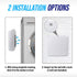 Magnetic Lint Holder Bin for Laundry Room Storage - Laundry Detergent Cup Holder Collection