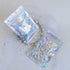 100 Pieces Mylar Holographic Resealable Bags - 3 x 4" Smell Proof Foil Pouch for Party Favor Food Storage (Holographic