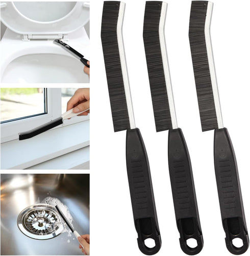 Hard Bristle Crevice Cleaning Brush,Grout Cleaner Brush,Scrub Brushes for Tile Floor,Gap Cleaning
