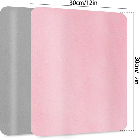 Extra Large Microfiber Cleaning Cloths (12"x 12") for Eyeglasses, Lens, Glasses, Reusable Eyeglass Cleaner Cloths Wipes for All Glasses and Screens by Vin Beauty