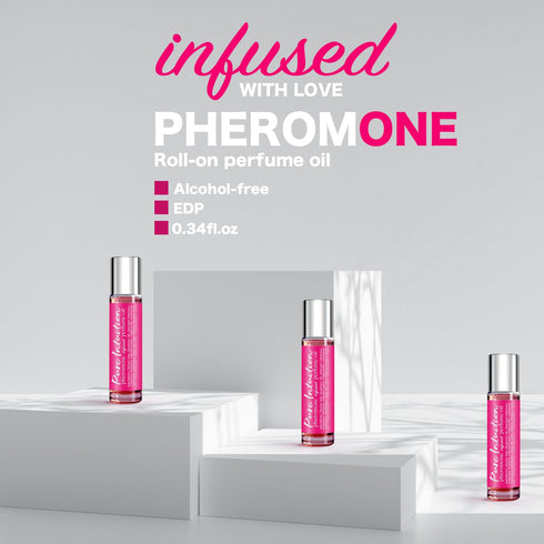 Roll-on Perfume Oil for Her, Infused Cupids Pheromone Cologne for Women, 0.34fl.oz (10mL)