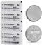 EEMB 20PCS CR2450 Battery, 3V Lithium 650mAh Coin Button Cell for Security Sensors, Watches, Remote Fobs