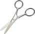 Professional Grooming Scissors for Facial Hair Removal, Ear Nose Eyebrow Trimming, Stainless Steel Straight Tip