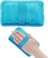 Gel Beads Ice Pack, Reusable Hot Cold Pack for Injury, Pain Relief for Knee, Shoulder, Foot, Ankle, 3PCS/Blue
