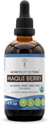 Secrets of the Tribe Maqui Berry USDA Organic - Alcohol-Free High-Potency Herbal Drops, 4 oz