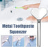 HODASHI Set,Metal Metal Manual Toothpaste Squeezer,Stainless Steel Dispenser Tube Squeezer,Hand Cream Tube Key Roller