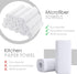 Pack 12) 12 12 Inches, Avalon Towels Microfiber Cleaning Cloths (Value of - Size x Highly Absorbent Cleaning Rags, Lint
