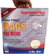Premium Color T-Shirt Rags - 5 lbs. Compressed Box of Cotton Rags for Cleaning Oil, Dust, Grease, Stain & Paint
