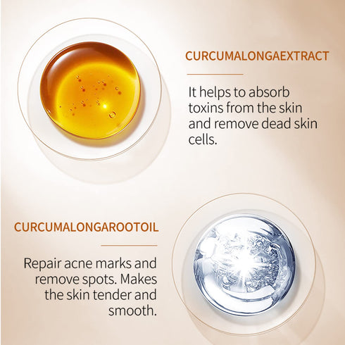 NP 2PCS Turmeric Face Cream, Anti-Aging Moisturizer with Organic Ingredients for Dull Dry Skin