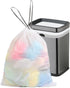 15 Gallon Tall Kitchen Trash Bags, 1.2 Mil Thick White Garbage Bag, 45 Count