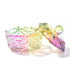 KADS 6Pcs Mini Colorized Glaze Nail Art Dappen Dish, Hexagon Crystal with Cap
