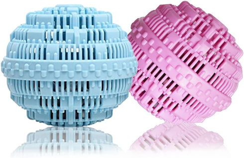 BERON Eco-Friendly Wash Ball, Super Laundry Balls for 1500 Washings, Set of 2