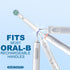 16 Pcs Replacement Toothbrush Heads for Braun Oral B Pro 1000/7000/9600/5000/8000, Precision Sensitive Refills