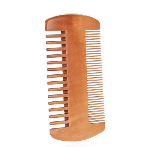 Men Beard Care Kit - Grooming Kit with Mustache Oval Brush and Comb