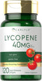 Carlyle Lycopene 40mg - 120 Softgels, Naturally-Occurring Carotenoid, Non-GMO & Gluten Free Supplement