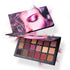UCANBE Professional 18 Colors Eyeshadow Makeup Palette, 10 Matte + 7 Shimmer + 1 Metallic Glitter, Long Lasting Set