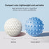 HSOOVZN Feet,4 1.9'' Spiky Massage Balls for Pcs Hard Lacrosse Ball Deep Tissue Recovery Tool,Trigger Point Ball