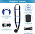 NEPPT Bed Ladder Assist - Pull Up Rope Ladder for Elderly and Seniors, Adjustable Sit Up Helper with Handle