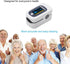 WRINERY Fingertip Pulse Oximeter, Oxygen Saturation Monitor, OLED Portable Oximetry with Batteries and Lanyard