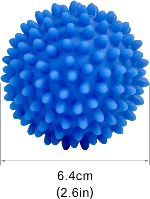 Eco Laundry Dryer Balls, Reusable Silicone Soft Washing Balls for Quick Drying (4 Packs)