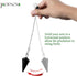 JADENOVA Pendulum Crystal Necklace - Natural Obsidian Crystal Pendulums for Divination, Dowsing, Chakra Reiki Healing