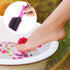 Mudder 4 Pieces U Shaped Curved Foot File - Double Sided Callus Remover in 4 Colors