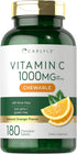 Carlyle Vitamin C Chewables, 1000mg, 180 Chewable Tablets, Vegetarian, Non-GMO, Gluten Free Supplement