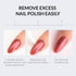Ownest 4 Pcs Nail Polish Corrector Remover Pen, Nail Art Correction Set with Cotton Tip and 3 Refills for Perfect