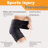 Adjustable Elastic Knee Wrap Compression Bandage Brace Support for Joint Pain Relief, Squat, Basketball, Running