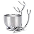 SANWA Grooming Shaving Kit for Men - Razor and Brush Stand with Stainless Steel Shaving Soap Bowl