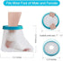 Waterproof Foot Cast Cover for Shower, Adult Reusable Watertight Protector for Foot Surgery, Bandages, Wounds