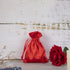 50 Pack 5X7 Red Satin Bags, Small Gift, Jewelry, Wedding Favor, Baby Shower Party Favor Bags