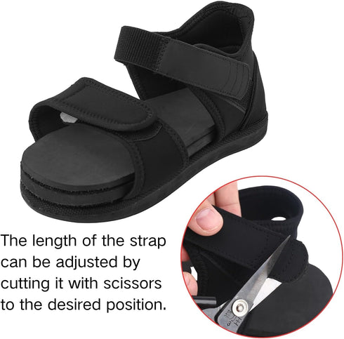 Shoe Balancer for Use with Walking Boot and Uneven Legs, Shoe Leveler for Leg Length Discrepancy, Flat Shoes Lift