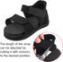 Shoe Balancer for Use with Walking Boot and Uneven Legs, Shoe Leveler for Leg Length Discrepancy, Flat Shoes Lift