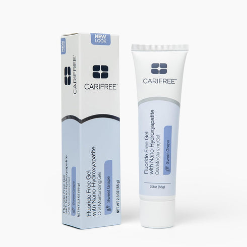 Recommended 2.3 CariFree Fluoride Free Gel, Sweet Grape Flavor, Nano Hydroxyapatite Toothpaste, Neutralizes pH