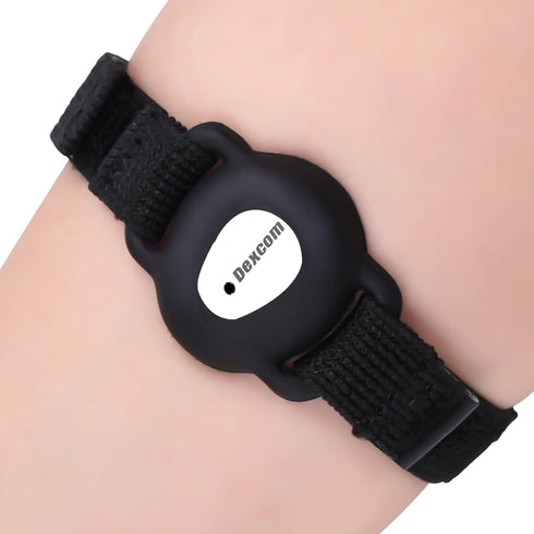 Arm Band for Dexcom G7, Adjustable 8-18" Armband for CGM Continuous Glucose Monitor System Transmitter Protection